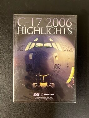 C-17 2006 Highlights (DVD) U.S. Air Force production aircraft New Sealed